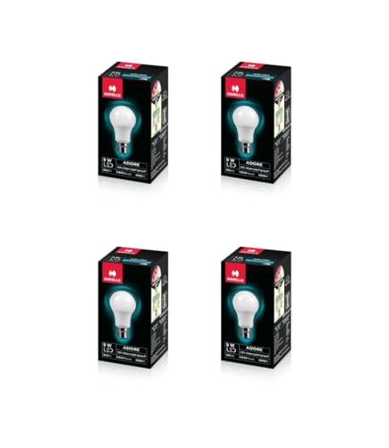 Image of Havells 9w LED Bulb for Home & Office |B22 LED Bulb Base |Cool Day White Light (6500K) |4Kv Surge Protection |High Voltage Protection |Eco Friendly Energy Efficient | Pack of 4