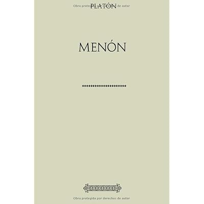 Colecci&oacute;n Plat&oacute;n. Men&oacute;n