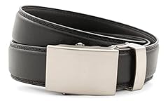 Silver & Black Leather