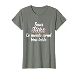 Sans KIKI le monde serait bien triste, Découvrez ce cadeau original, élégant et personnalisé, parfait comme cadeau d anniversaire pour amie femme maman copine collègue de travaille ou tout simplement pour toutes les princesses qui portent le prénom KIKI .