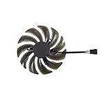Stock: Stock tianwandong Ventilador de refrigeración 88 mm T129215SU PLD09210S12HH for tarjetas gráficas GTX 1050 Ti RX 480 470 1060 G1(Counterclockwise Fan)