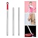 EXQUIMEUBLE Broom Handle Replacement Durable Broom Extension Rod Comfortable Grip for Household Cleaning Tools Long Broom Pole Easy Installation