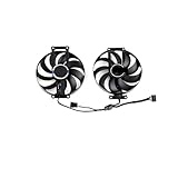 QFFOZSW 90MM CF9010U12D für Lüfter für ASUS DUAL RTX 3060 TI 8G MINI V2 für LHR für Grafikkartenkühler T129215SU(Black 2-Fan CF)