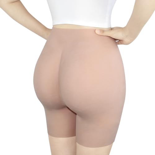 NSSZNUS Crossdresser Silicone Shapewear Realistic Hip pads and Butt Pads Flexible Hip Enhancer Panties for Drag Queen
