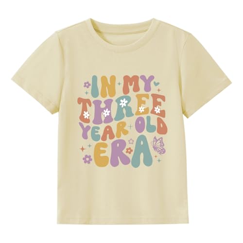 Image of Girls Birthday Shirt 2nd 3rd 4th 5th 6th Girls B-Day Outfits Mermaid Theme Cotton Short Sleeve Tee Tops