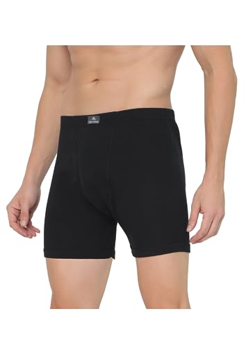 Image of Crystal Men's Underwear Super Combed Cotton Rib Solid Silver Trunks with Super Soft Waistband | Multipack| Assorted