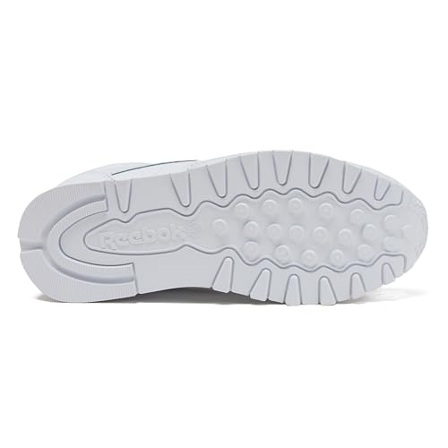 Reebok Classic Leather Girls & Boys Shoes for Kids, Toddler, Little Kid or Big Kid Sneakers, White, 3.5 Big Kid