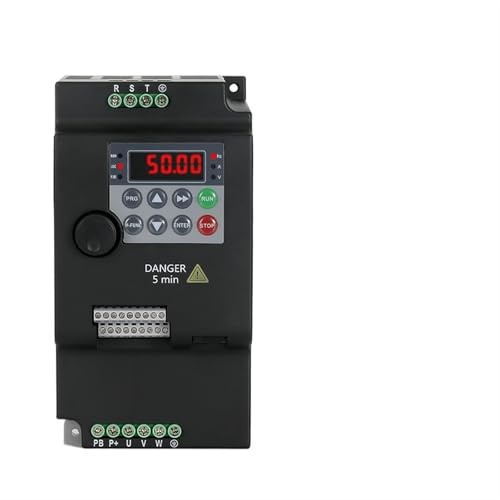 Variateur de fréquence 220V avec démarrage progressif pour optimiser les moteurs 0.75kW