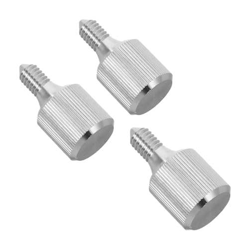 Gatuida 3 Pièces Vis de Fixation Vis Moletées en Acier Inoxydable pour Robot Pâtissier 4,5-7 L Pièces Robustes Compatibles Mixeur Cuisine pour Tête Inclinable et Bol Relevable