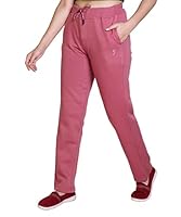 HIFZAA Womens Fleece Track Pant Warm Lower for Winter Pocket with zip-ONION-4XL