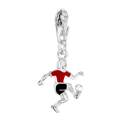 Abalorio de plata de ley 925 Tuscany Silver para pulsera de mujer sin gemas