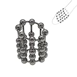 Accessoire d'entraînement Endurance pour hommes en acier inoxydable lisse, adapté à la musculation masculine, XS/S/M/L-FRRF141 (L)