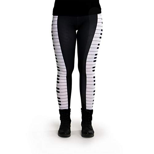 Le legging touches de piano pour femme pianiste
