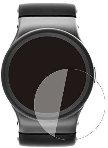 dipos I 2X Protector de Pantalla Compatible con 31 mm diámetro Reloj Vidrio Flexible Cristal Proteccion 9H - imagen 2