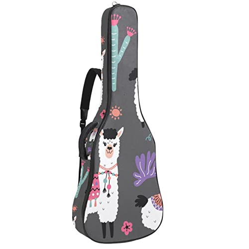 Sac à dos guitare acoustique imperméable et organiseur intégré