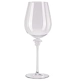 Versace Rosenthal Medusa Lumiere - Vino tinto, cristal burdeos, 950 ml, cristal de cristal, 1 unidad