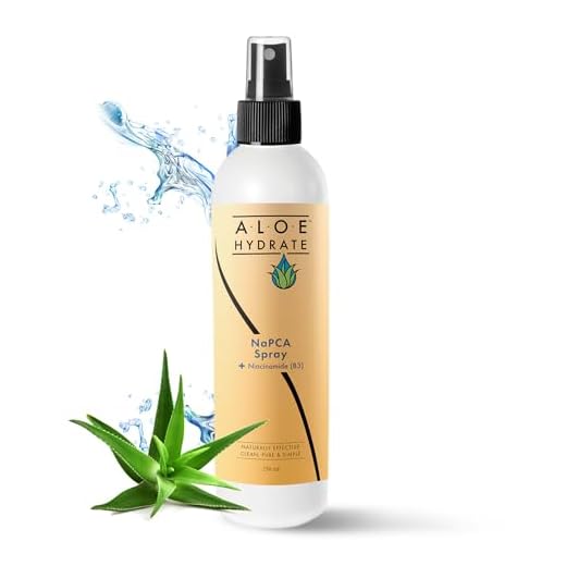 AloeHydrate NaPCA Spray - Nourishing & Refreshing NaPCA Moisture Mist with Natural Organic Aloe Vera & Rose Water - Instant Skin Relief Treatment - Face, Hair & Body Hydrating Mist