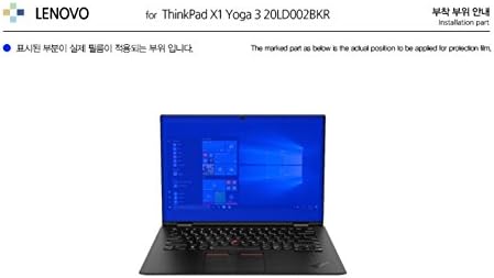 Healingshield Screen Protector Eye Protection Anti UV Blue Ray Film Compatible for Lenovo Laptop Thinkpad X1 Yoga3 20LD002BKR