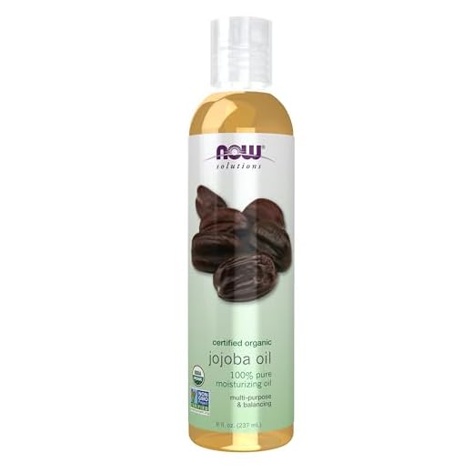 NOW Solutions, Organic Jojoba Oil, Moisturizing Multi-Purpose Oil for Face, Hair and Body, 8-Ounce