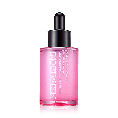 Blithe Inbetween Makeup Prep Essence Primer with Niacinamide - Vegan Face Primer Serum for Smooth Dewy Finish & Color Pore Control, Brighter Complexion Primer for Make Up Ready Skin 1 Fl Oz