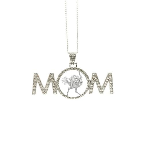 Collier long art déco oiseau : cadeau idéal fête des mères