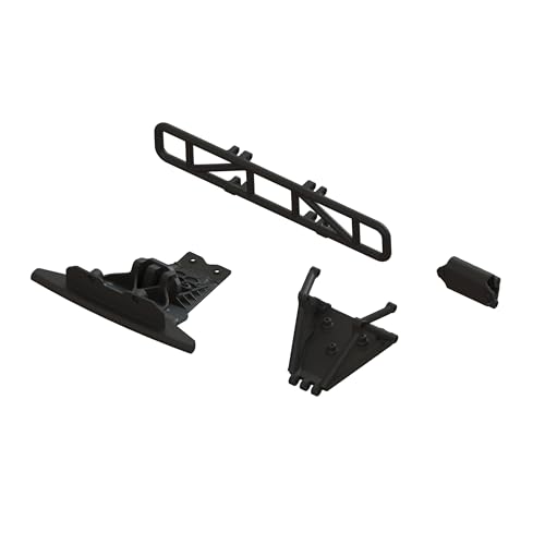 ARRMA Lower Skid And Bumper Set Black ARA-1577