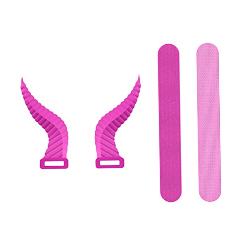 jojofuny Kopfhörerhörner Aus Silikon Im Horn-Design Kopfhöreraufsatz Für Headset-Dekoration Headset-zubehör Als Cosplay-Requisiten Passend Für Kopfhörer Und Geeignet Für Gaming Parties Und