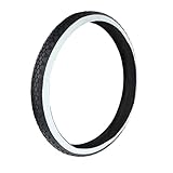 Harilla Rennradreifen / 26 x 2,125 / pannensicher/griffigere Fahrradteile, ausklappbar, ersetzt für Mountainbike, Strandrad, Faltrad, weiß schwarz