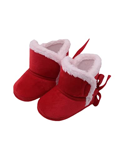 BabyStiefel Baby MädchenSchneestiefel Mit Rutschfester Sohle Baby Mädchen Jungen Schuhe Winter Warme und Kuschelig Baby Wanderschuhe Krippenschuhe 0-24 Monate Cover