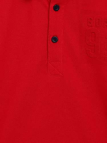 Image of Lil Tomatoes Boys Cotton Cotton Blend Polo T-Shirts