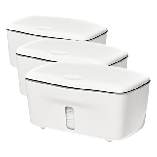 OXO Tot Perfect Pull Baby Wipes Dispenser, Refillable Wipe Holder, Gray, 1 Count (Pack of 3)