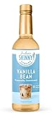 Skinny Syrups Naturally Sweetened Vanilla Bean - 12.7oz - Good for Coffee, Latte, Protein Shakes, Cakes, Dessert