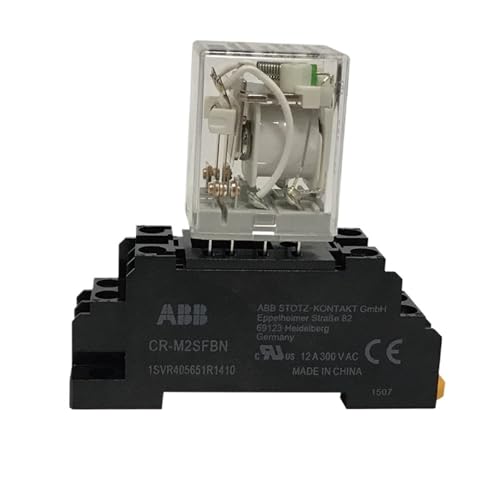 10PCS Industrial Control Electrical Relays CR-MX024DC2L with Relay Socket CR-M2SFBN Current Protection Relay