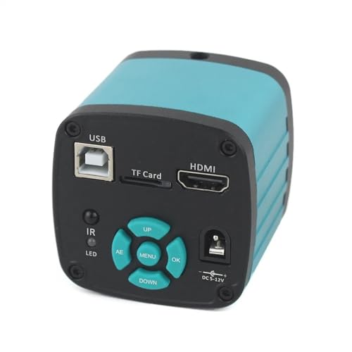 Observación con microscopio Cámara microscópica USB de vídeo HDMI, 48MP, 4K, 1080P, Zoom C, luz LED for adquisición de imágenes digitales, reparación de teléfonos(Camera)