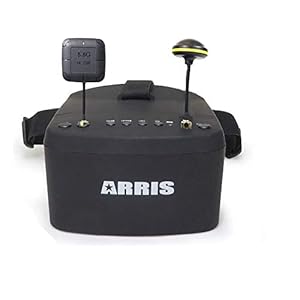 ARRIS EV800 5 Inches 800×480 FPV Goggles Video Glasses 5.8G 40CH Raceband Auto-Searching Build in Battery