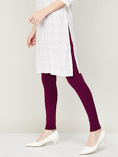 Image of Melange by Lifestyle Women Black Legging