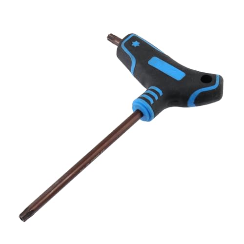 Image of Antrader T40 Torx Screwdriver,Anti Tamper Proof Torx Key,S2 Steel Non-Slip T-Handle Dual End Wrench (Blue)