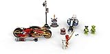 LEGO NINJAGO Legacy Kai’s Blade Cycle & Zane’s Snowmobile 70667 Building Kit (376 Pieces)