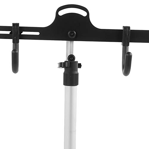 Soporte expositor de bicicletas de aleación de aluminio con base triangular estable 8