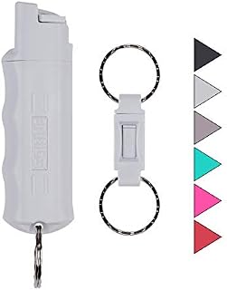 SABRE RED Pepper Spray Keychain with Quick Release for Easy Access – Max