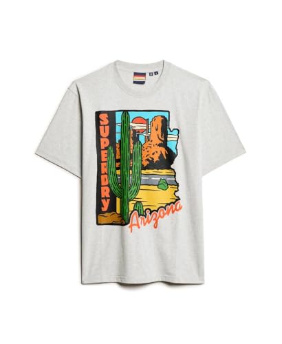 T shirt à motif Superdry Travel Postcard - vue 9