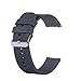 RuenTech Compatible with Fossil Gen 5 Julianna/Carlyle HR Bands, for 44mm Men's Gen 5E/44mm Men's Gen 6 22mm Quick Release Silicone Replacement Straps Soft Wristbands