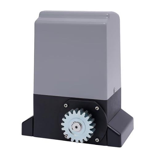 Azionamento automatico automatico automatico per porta scorrevole, azionamento automatico per porta del garage con telecomando, protezione vialetto, con supporto