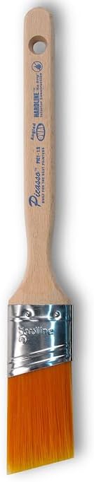 12‐Pack of 1‐1/2" Proform PIC1‐1.5 Picasso Hardline Angled Cut Standard Handle Paint Brush