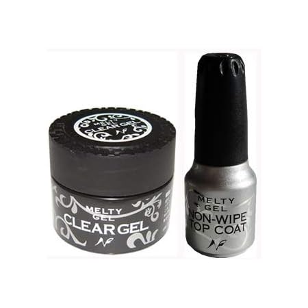Amazon Melty Gel クリアジェル 14g Jnaジェルネイル検定指定製品 メルティジェル ノンワイプトップコート 拭き取り不要 セット メルティージェル Melty Gel ジェルネイル 通販