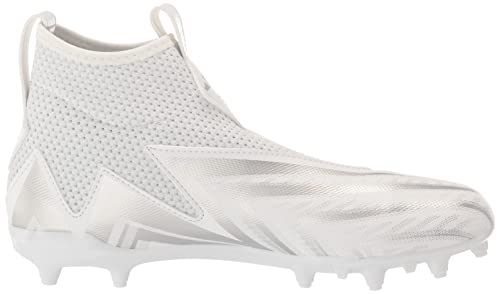 Adidas Men's Freak Spark 23 Football Shoe, White/Core White/Silver Metallic, 14 #TOP5