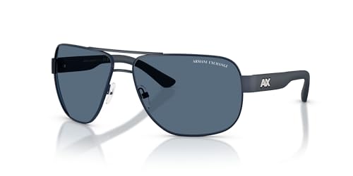 Image of Armani Exchange mens Ax2012s Rectangular Sunglasses