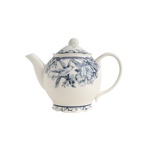 222 Fifth Adelaide 22oz Floral Blue & White...