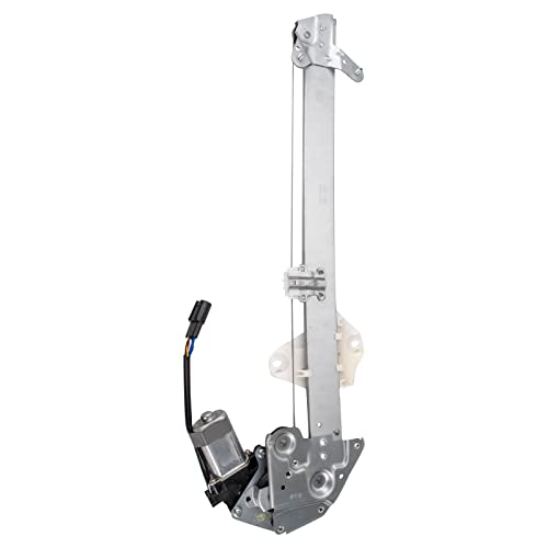 Image of TRQ Front Passenger Side Power Window Motor and Regulator Assembly One Touch Anti Pinch Compatible with 2017-2021 Honda CR-V