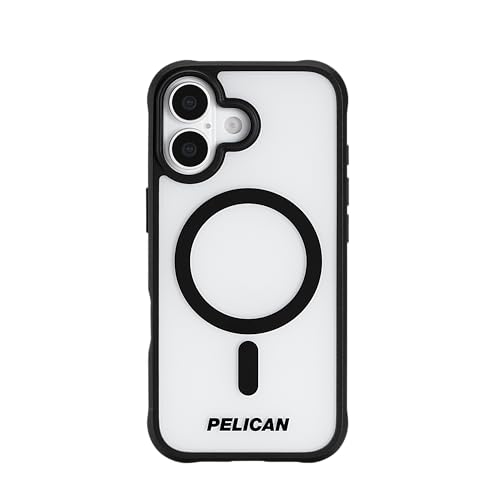Pelican iPhone 17 Case - MagSafe Phone Case - Ranger Frosted Clear/Black - image 2